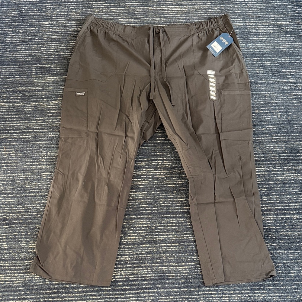 Cherokee Professional Men's Dark Gray Cargo Pants